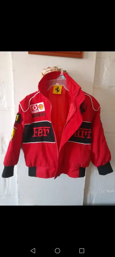 Chaqueta roja de carreras para niño hasta 3 años - miniatura 1