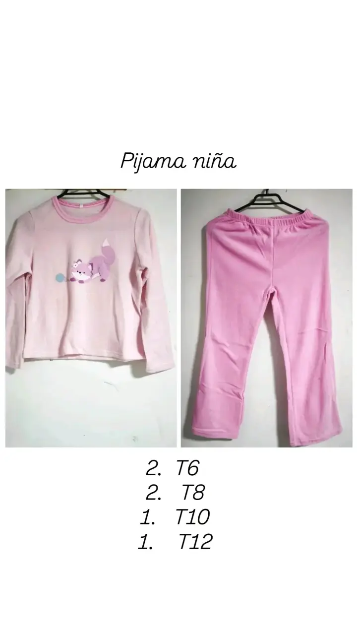 Pijama niña estampado perezosos - 2