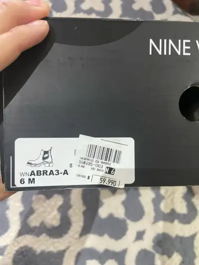 Botines blancos Nine West - miniatura 3