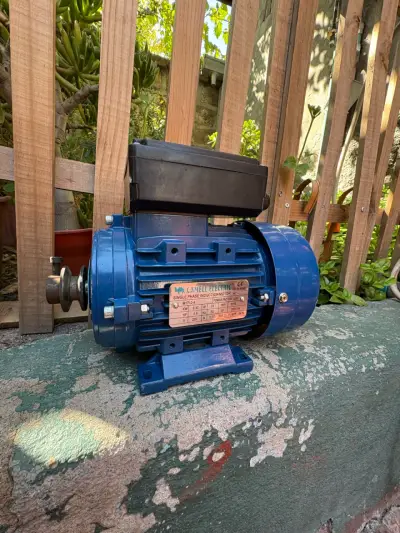 Motor Electrico 1/2hp 0.5hp 1400rpm Monofasico Lic - miniatura 3
