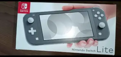 Nintendo Switch Lite gris nuevo - miniatura 1