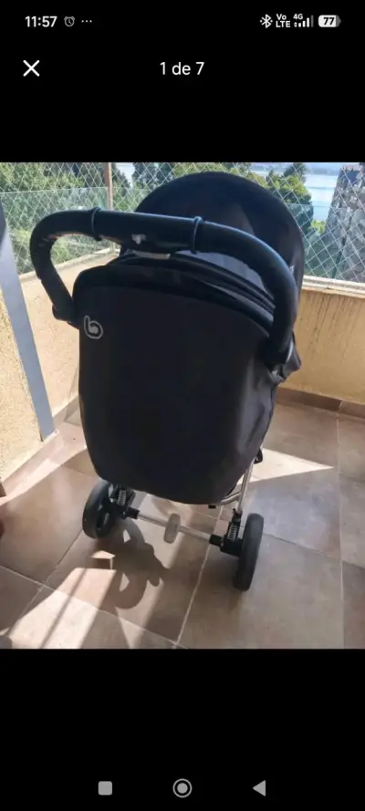 Coche para bebé Be Cool negro - miniatura 4