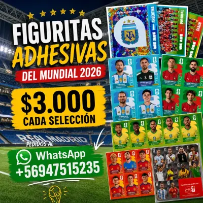 Figuritas adhesivas Mundial 2026 - miniatura 1