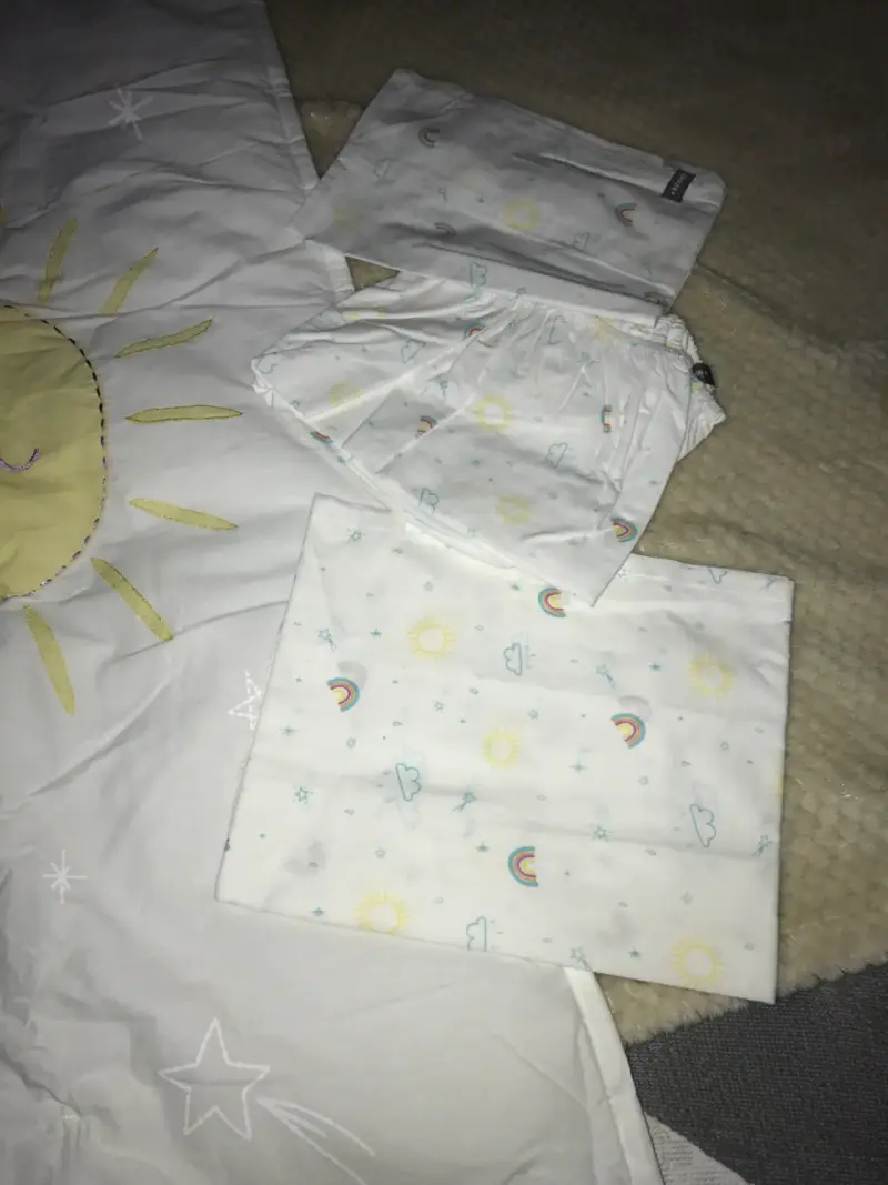 Edredón infantil con diseño arcoíris - 3