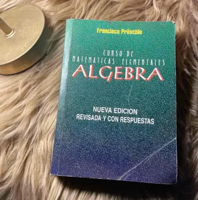 Libro Álgebra Curso de Matemáticas de Pruschle - miniatura 1