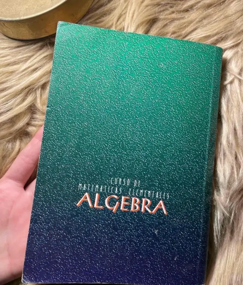 Libro Álgebra Curso de Matemáticas de Pruschle - 3