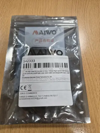 Caja SSD M2 a USB MAIWO - miniatura 1