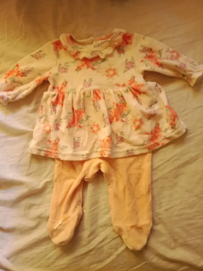 Pijama enterito rosado para bebé - 3