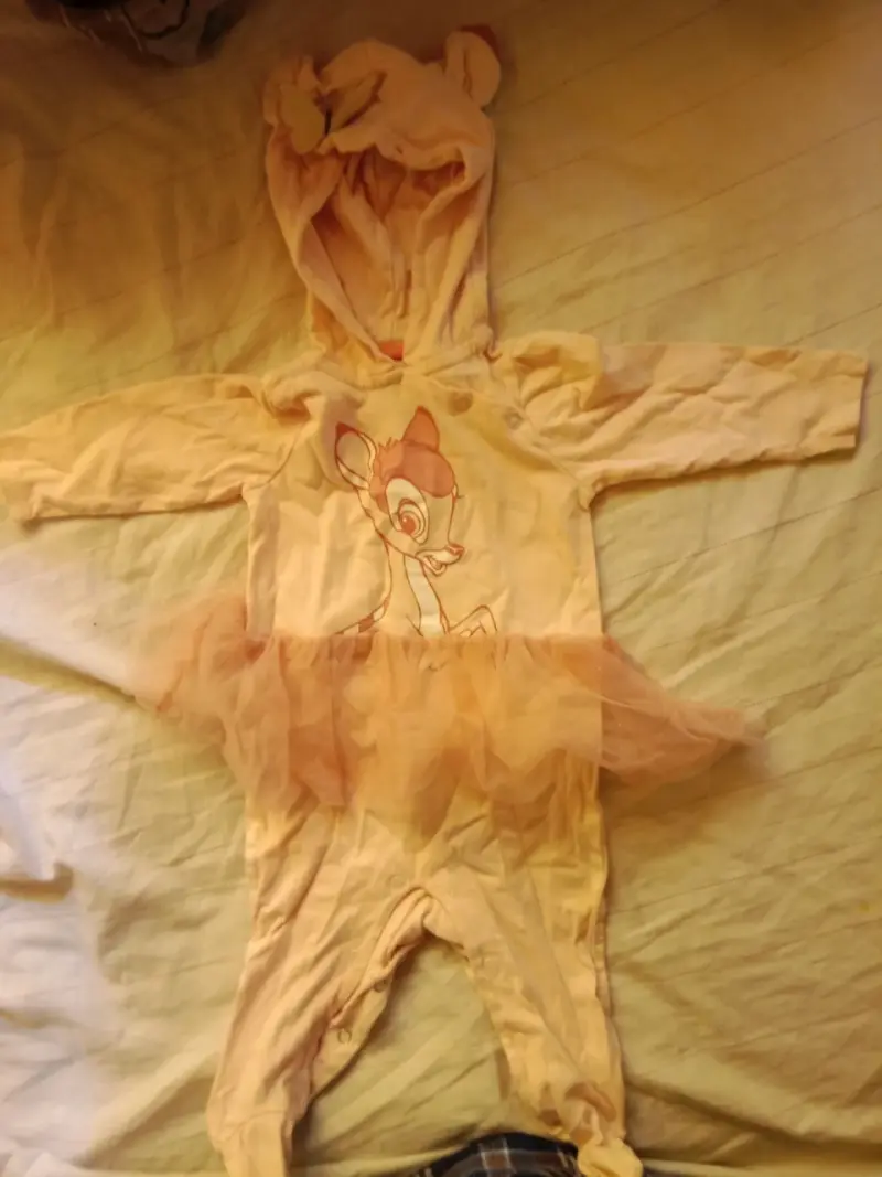 Pijama enterito rosado para bebé - 4