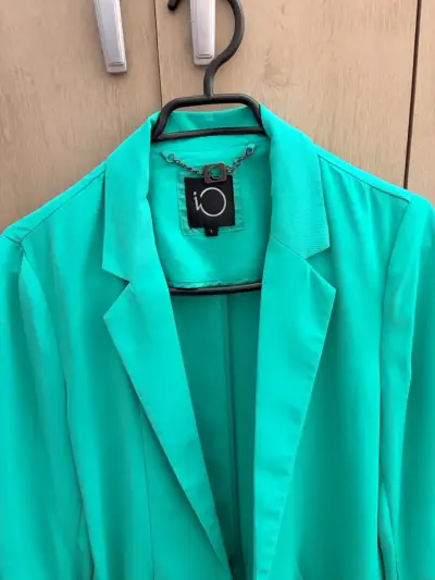 Blazer verde esmeralda dama - miniatura 2