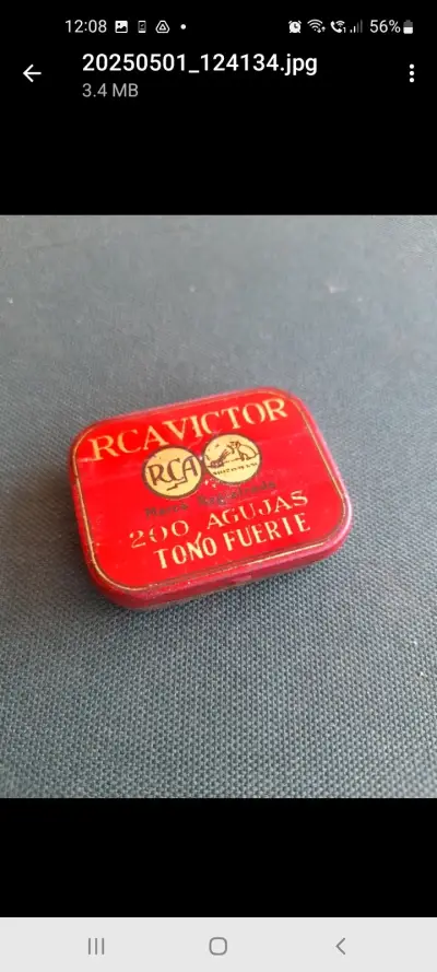 Caja antigua RCA Victor - miniatura 2