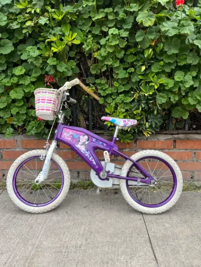 Bicicleta infantil Violeta Frozen - miniatura 5