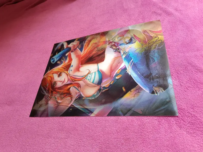Póster 3D anime Sailor Moon y Nico Robin one piece - 5