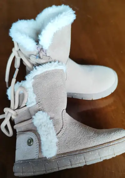 Botas beige niña - miniatura 1