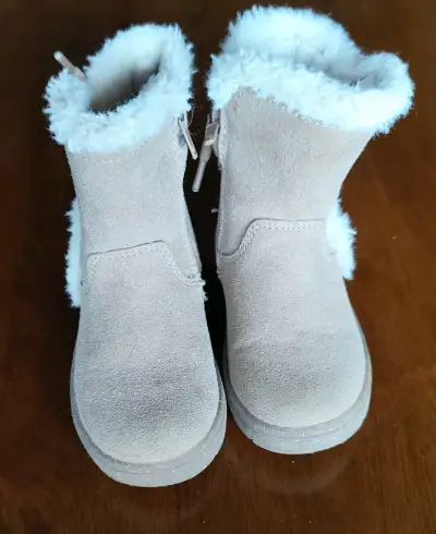 Botas beige niña - miniatura 2