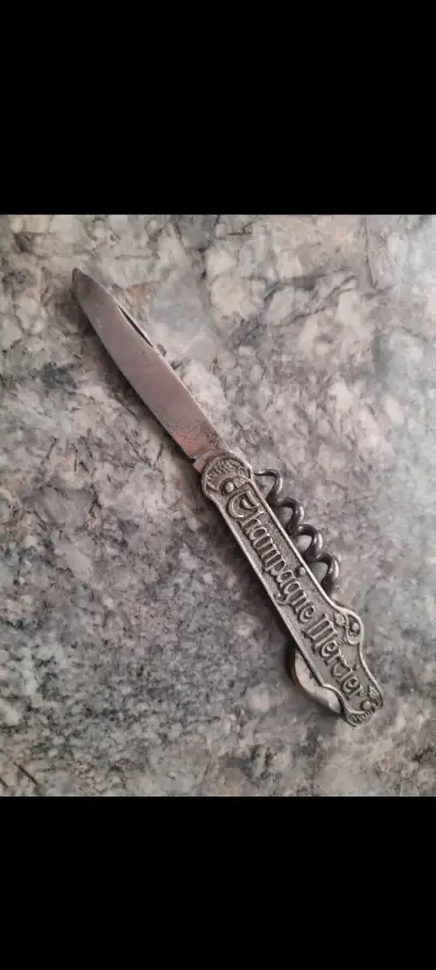 Cortapluma antigua 1935 Mercier original - miniatura 1