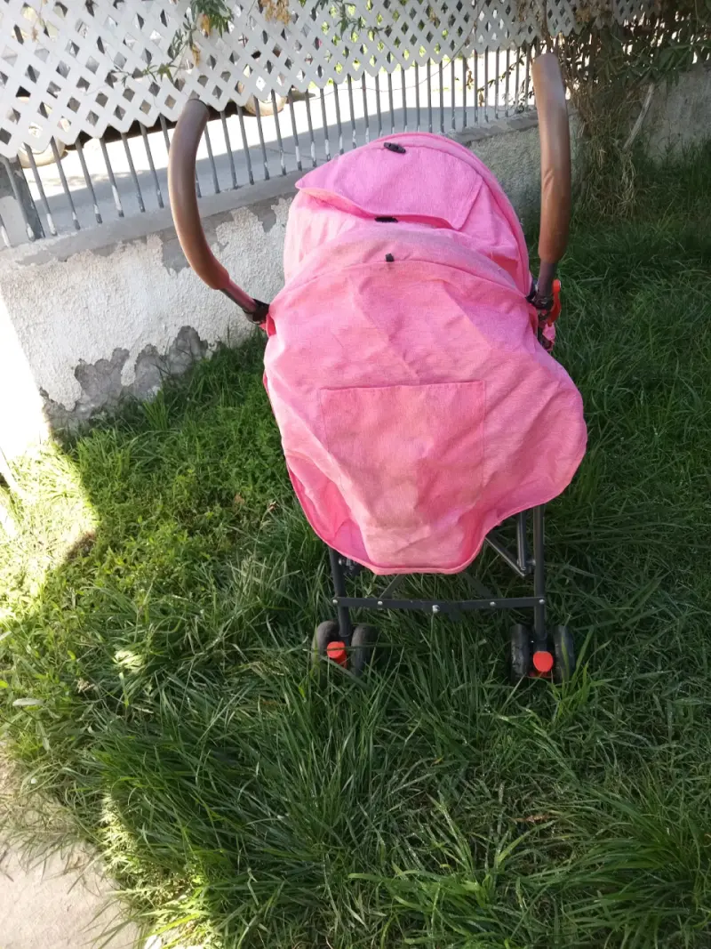Coche para bebé rosa Bebesit - 3