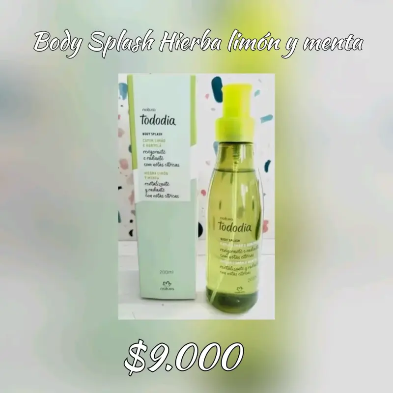 Body Splash Hierba Limón y Menta