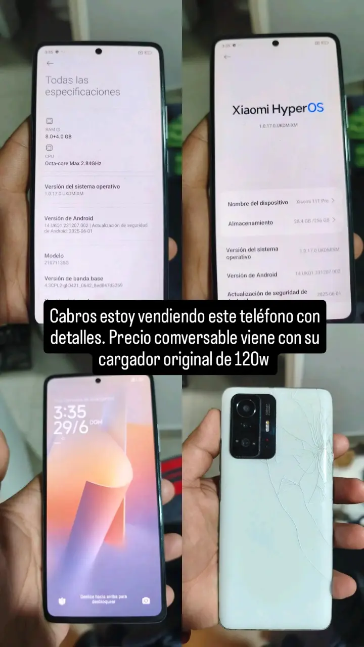 Teléfono Xiaomi con detalles - 1