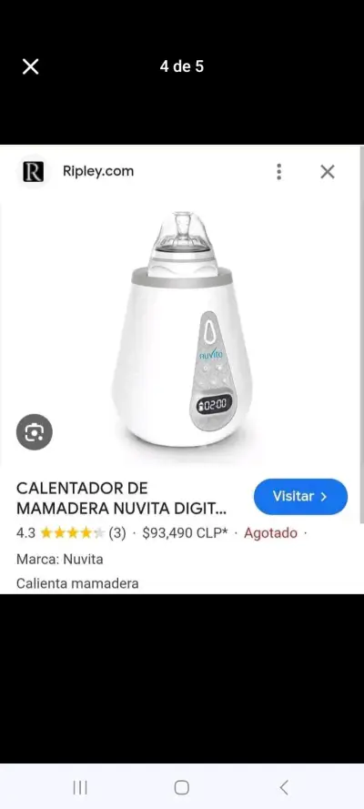 Esterilizador de biberones eléctrico - miniatura 4
