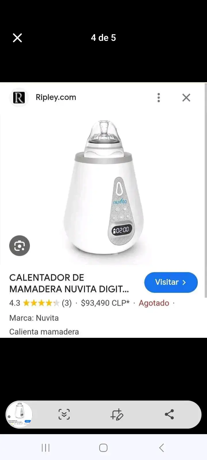 Esterilizador de biberones eléctrico - 5