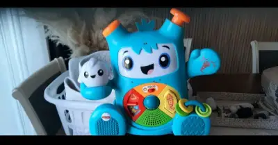 Juguete interactivo azul - miniatura 1