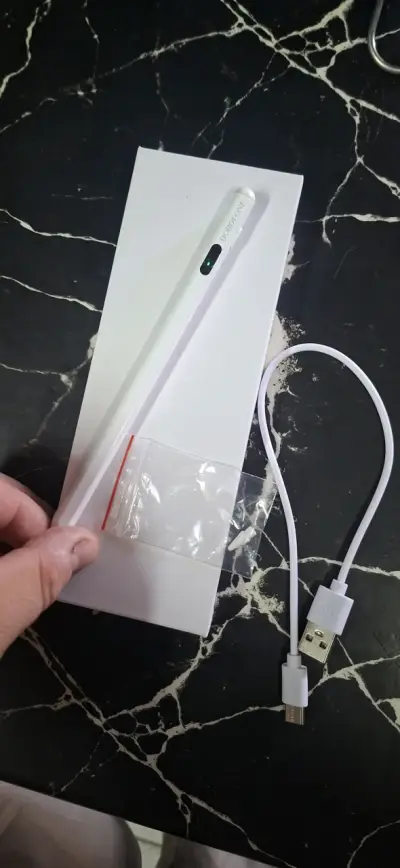lapiz para ipad  digital blanco - miniatura 1