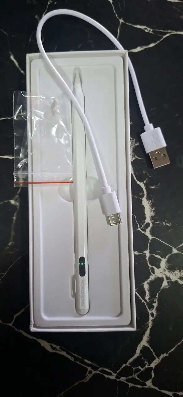 lapiz para ipad  digital blanco - 2