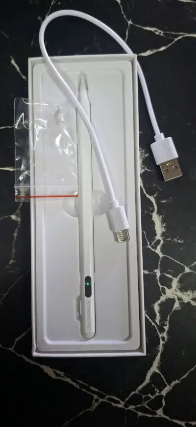 lapiz para ipad  digital blanco - miniatura 2
