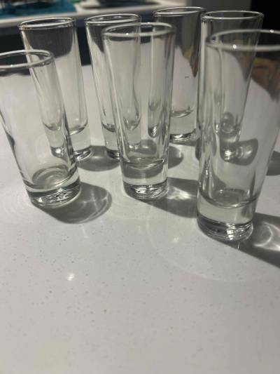 Set de 6 vasos de vidrio - miniatura 2