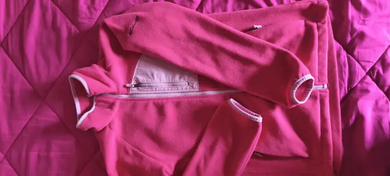 Chaqueta polar fucsia Columbia niña - 2