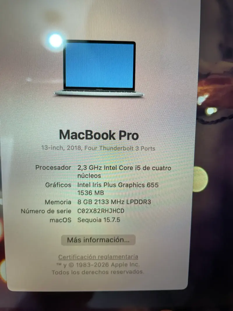 MacBook Pro 13' plateado - 4