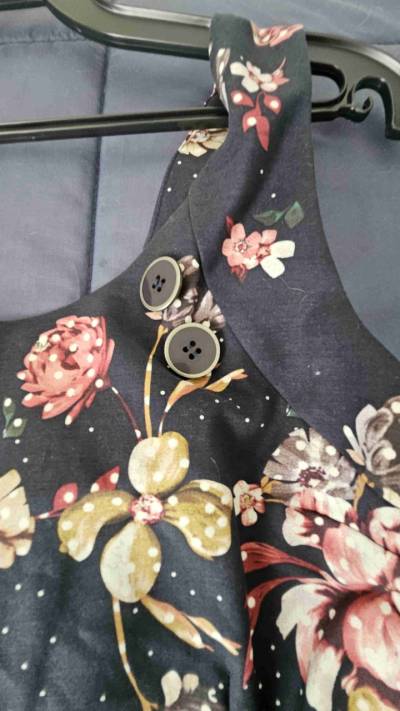 Vestido floreado azul - miniatura 2