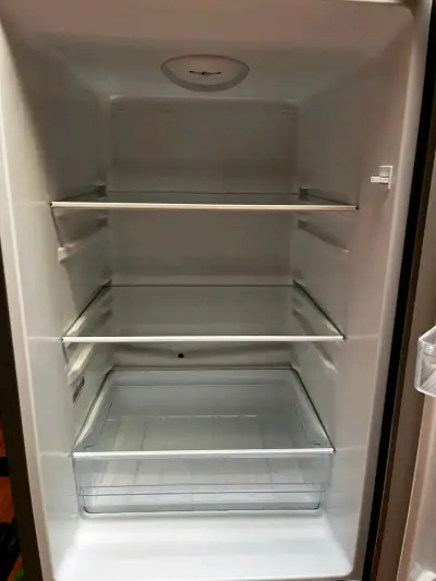 Refrigerador dos puertas gris - miniatura 4