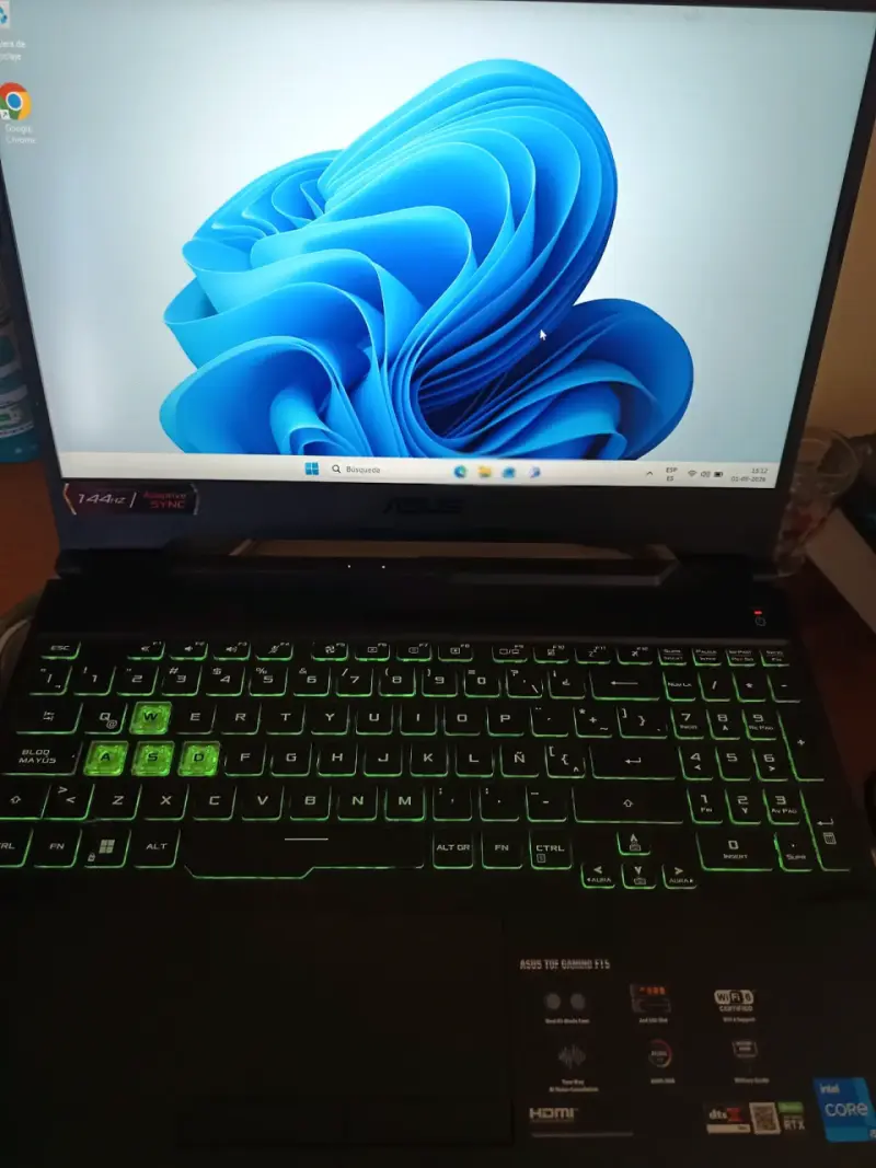 Portátil ASUS TUF Gaming F15 - 1