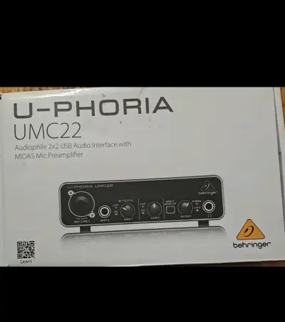 Interfaz de audio Behringer UMC22 - miniatura 1