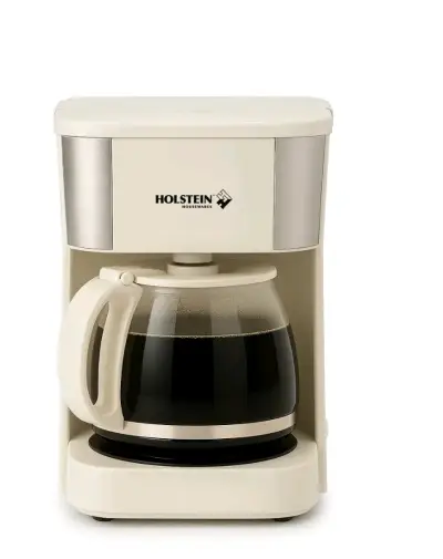 Cafetera Holstein blanca y procesador de alimentos - miniatura 1