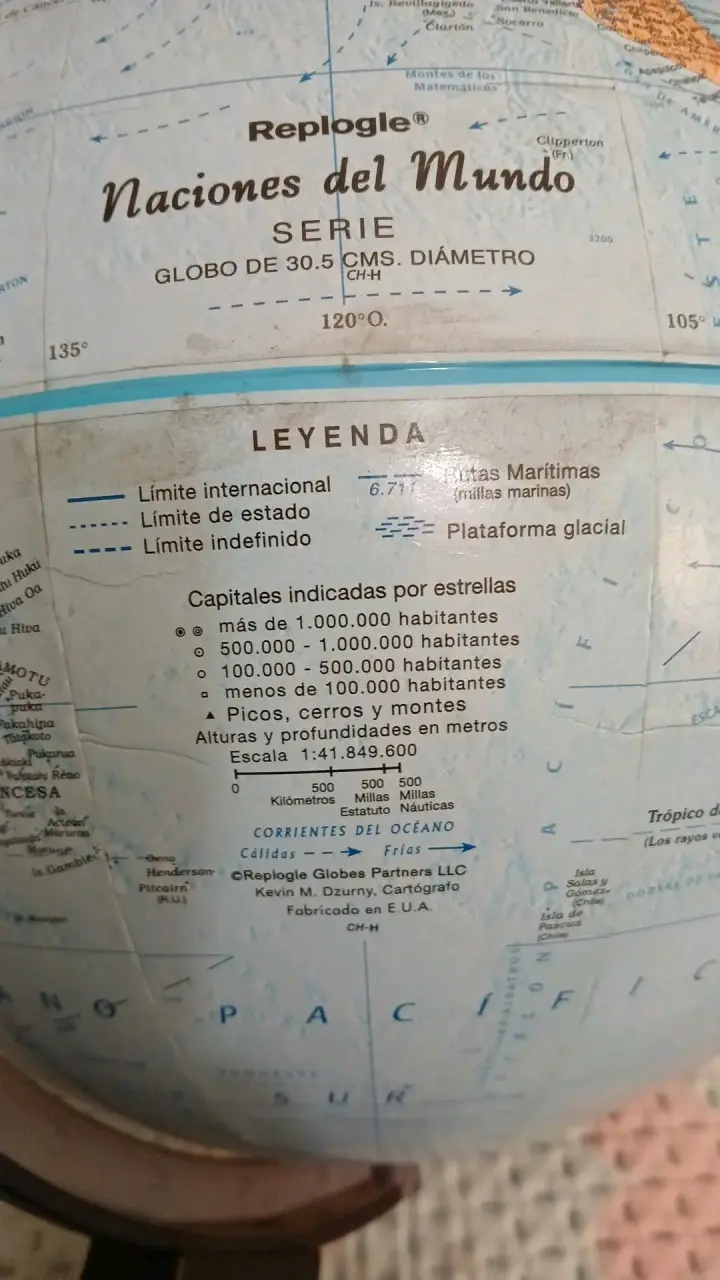Globo Terráqueo - 4