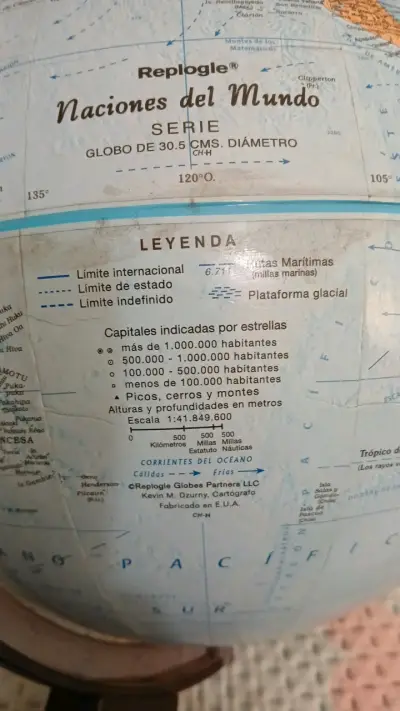Globo Terráqueo - miniatura 4