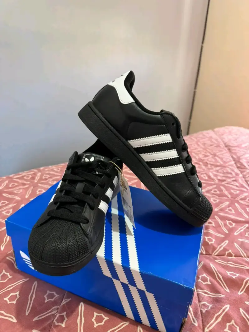 Zapatillas negras Adidas Superstar - 2