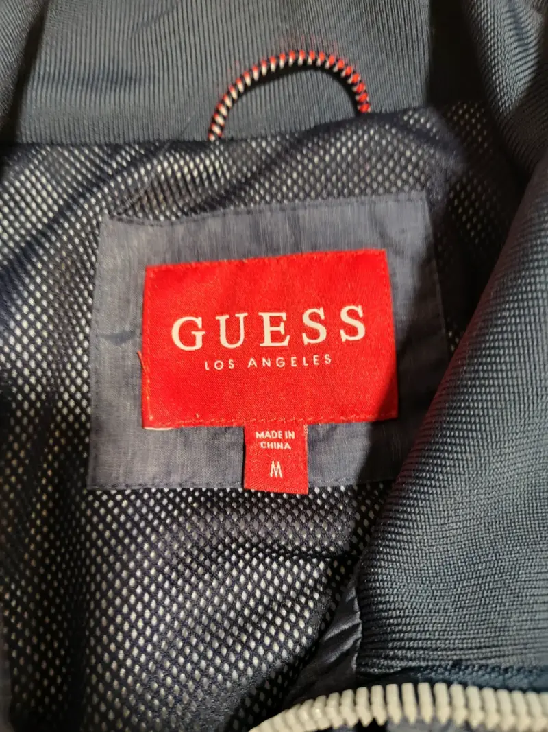 Chaqueta Guess acolchada azul - 2