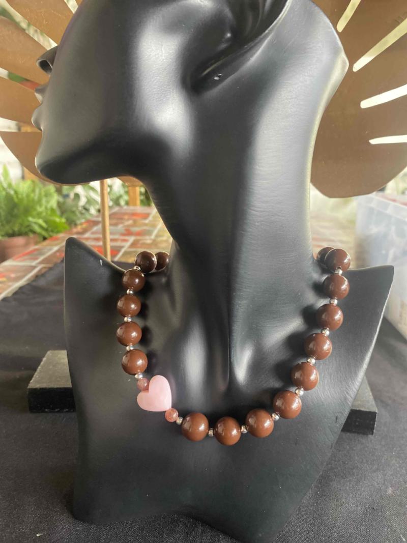 Collar bolas de chiche en diferentes colores - 2