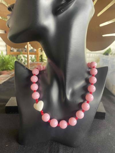 Collar bolas de chiche en diferentes colores - miniatura 4