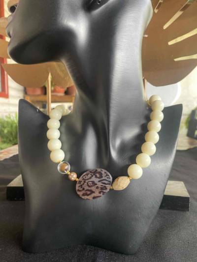 Collar bolas de chiche en diferentes colores - miniatura 6