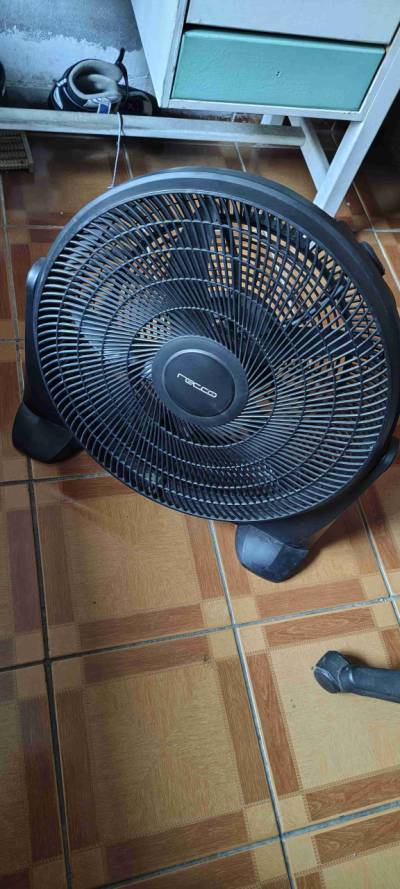 Ventilador de suelo Recco negro - miniatura 1