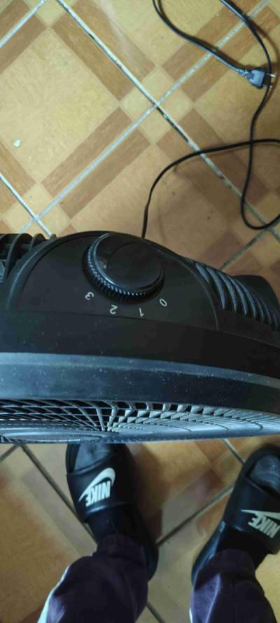 Ventilador de suelo Recco negro - miniatura 2
