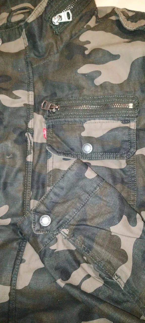 Chaqueta camuflada para hombre Levi's xl - 3