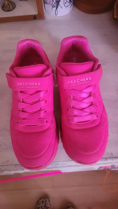 Zapatillas Skechers rosa intenso - miniatura 1