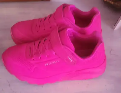 Zapatillas Skechers rosa intenso - miniatura 3