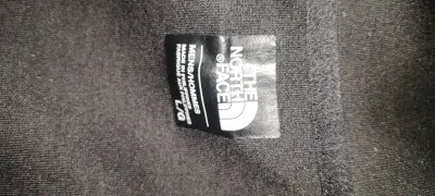 Chaqueta negra con cierre North Face - miniatura 3